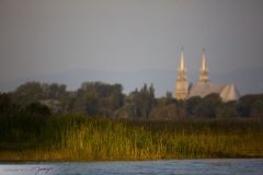 Eglise sur les berges du Saint Laurent