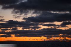 Lever de soleil dans le Golfe de Lawrence