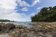 Plage sur la côte pacifique du Costa Rica