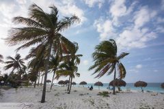 Plage sur le Cayo Levisa dans le Golfe du Méxique