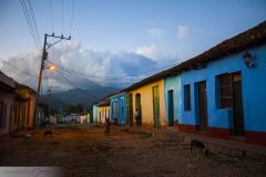 Ruelle dans le quartier populaire de Trinidad