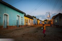 Ruelle dans le quartier populaire de Trinidad