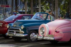 Vieille voiture américaine des années 50