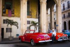 Voiture américaine des années 50