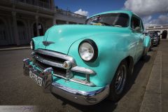 Voiture américaine des années 50