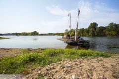 Bateau en bord de Loire