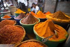 Epices sur le marché