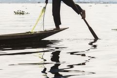 Pêcheur sur le lac Inlé