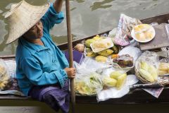 Marché flottant