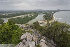 Vue sur la côté