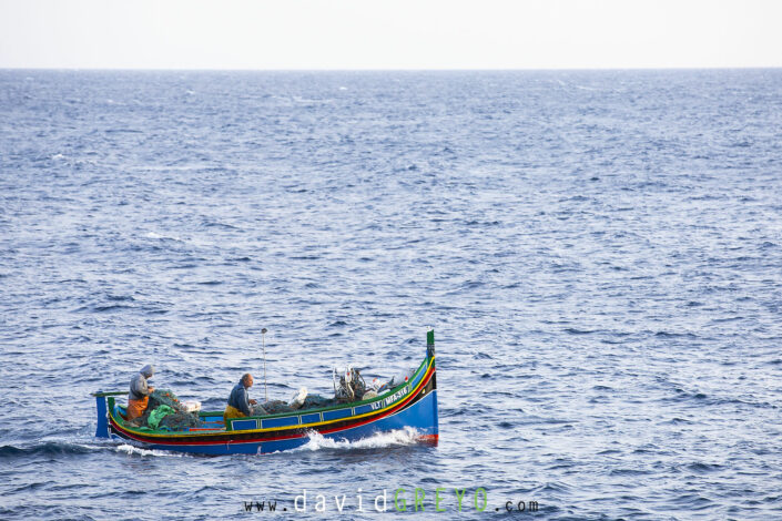 Bateau de pêche tradtionnel maltais