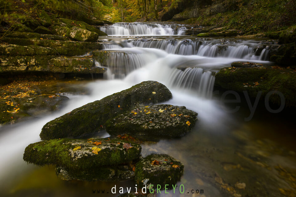 Cascade d'automne